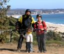 Algarrobo con Antonia e Ignacio